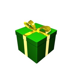 Geschenk grün