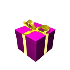 Geschenk lila