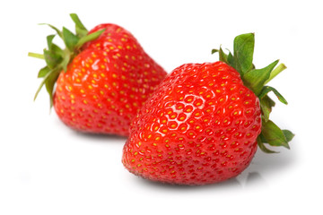 Fresh and tasty strawberries