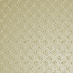 Unique Vintage Fleur de Lis Wallpaper Background Illustration