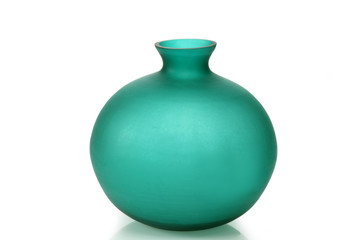 Gruene Blumenvase