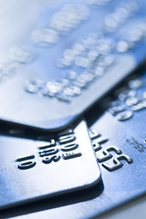 credit card close up