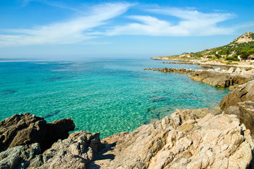 Fototapeta na wymiar Korsyka woda