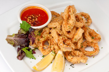 Delicious Fried Calamari