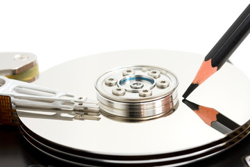 open hard disk drive