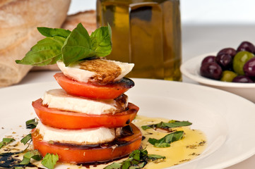 Tomato and Mozzarella Salad