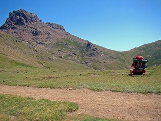 GR 20 - &eacute;tape 5, apr&egrave;s le refuge de Ciottulu