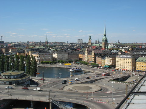 Vue sur Stockholm