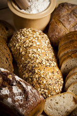 Group of bread
