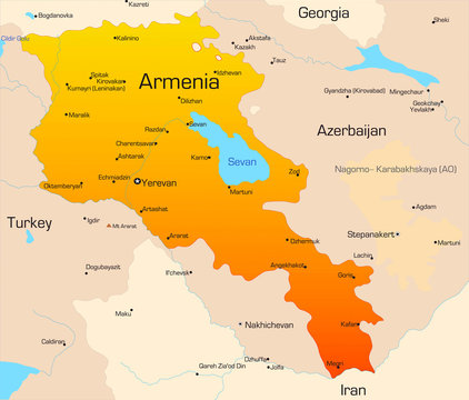 Armenia Map