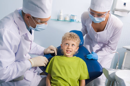 Child and dentists