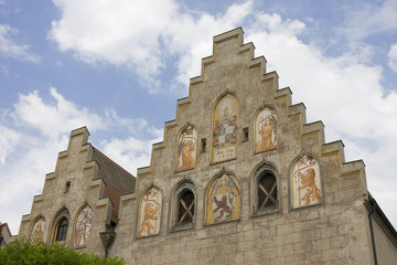 altes gebäude in wasserburg