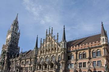 Fototapeta premium Rathaus in München