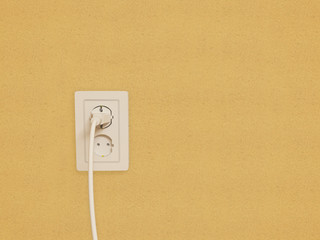 Electric Outlet In A Wall  - More Variations In My Portfolio