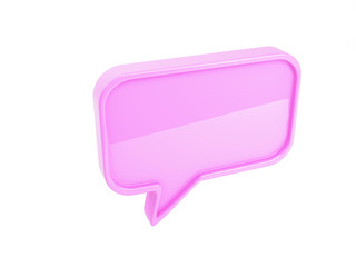 Pink Chat Box