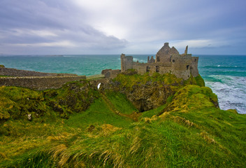 Fototapeta na wymiar Dunluce Castle, Irlandia Północna