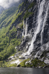 The Seven Sisters waterfall