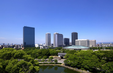 Fototapeta na wymiar Osaka Business Park