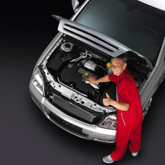Werkstatt Auto Mechaniker 002