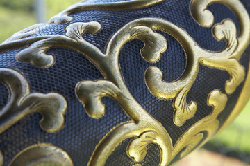 大阪城の手摺装飾