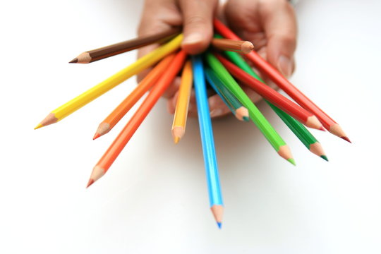 crayons de couleurs