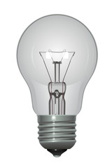 Vector image of a classic light bulb