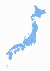 日本列島エリアマップ