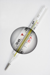The thermometer medical