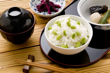 枝豆の炊き込みごはん3