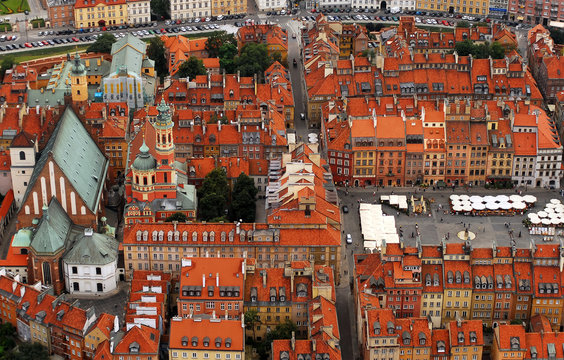 Fototapeta Old Town in Warsaw