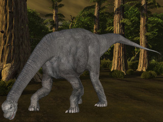 Fototapeta premium Camarasaurus-3D Dinosaurier