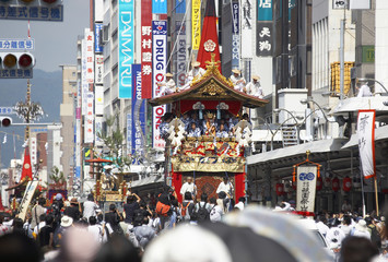 祇園祭、山鉾巡行