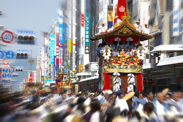 祇園祭、山鉾巡行