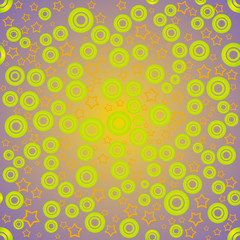 green circles and star