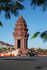 Monument de l'Independance a Phnom Penh