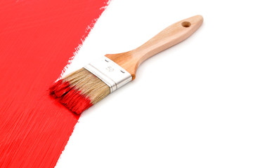 Peinture rouge