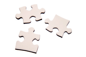 Fototapeta premium Jigsaw puzzle pieces