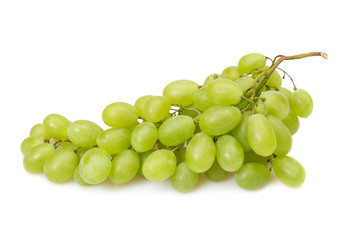 Fototapeta na wymiar Oddział zielonych winogron