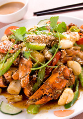 Chinese food - Cooked crab