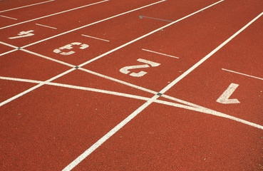 Fototapeta premium Sportplatz