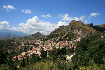 taormina town