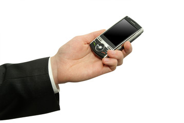 hands with communicator