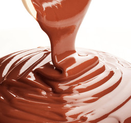 Melted chocolate