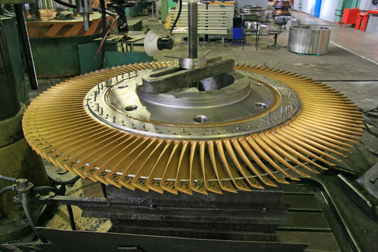 disk of steam turbine repair