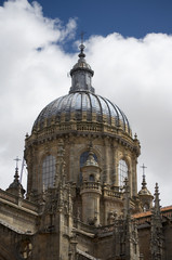 Fototapeta na wymiar Cúpua de la catedral de Salamanca.