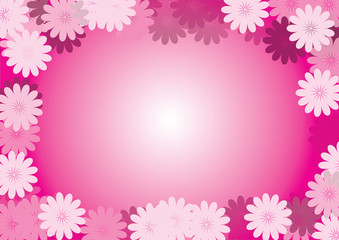 background with flowers