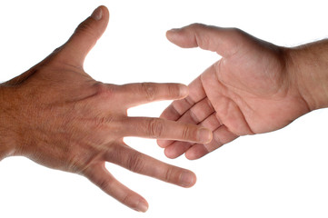 la poignée de mains