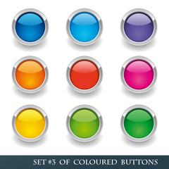 Coloured buttons / set 3