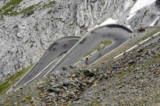 Tornanti dello Stelvio - Italia