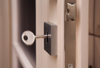 Key in a keyhole